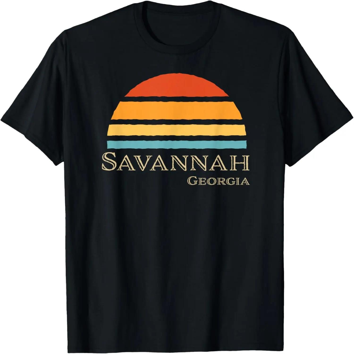 Retro Savannah Georgia Triangle GA Vintage 70s Style Gift T-Shirt XXXXXL чёрный