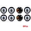 AUTCOAT 4/8Pcs Universal Car Tire Valve Cap Wheel Dust Covers for Car Truck SUV Motorcycle Bike Car Styling Valve Stem Caps Valve Stems 1