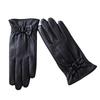 Schaffellhandschuhe Damen Winter Warme Handschuhe Fahr- und Radhandschuhe Fleece Echtlederhandschuhe