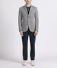 PANICALE Navy Slim Fit Dyed Cotton Pants