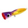 Big Popper Lure Attractive Color Reflective Design Basswood 18cm 120g Wooden Bait for Bass Tuna GT Trout
