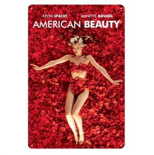 Металлическая плакат-вывеска из жести  Красота по-американски  20x30см 20x30cm（7.8x11.8inch）