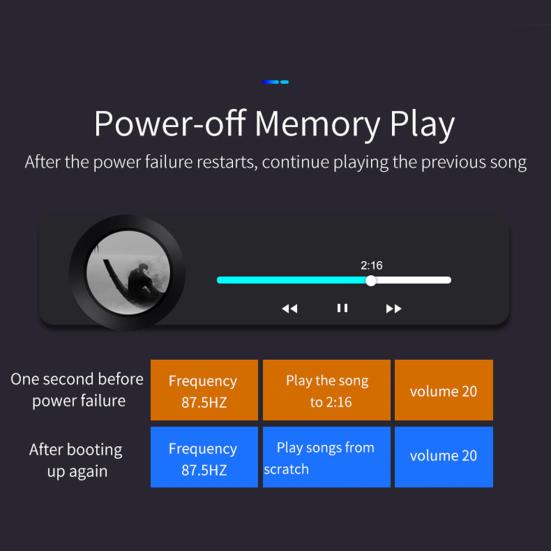 BC49BQ Bluetooth-compatible MP3 Widely Applicable Support TF Card 3A QC3.0 Bluetooth-compatible 4.2 Player Charger FM Modulator for Auto