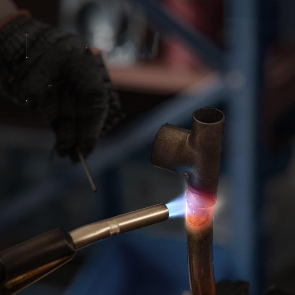 CAMPING MOON MapPro Turbo Torch, Auto-Ignition Turbo Burner, Professional Spiral Concentrated Flame Type, MT-5110