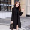 New Spring and Autumn Woolen Coat Female Long Large Size Thick Women Woolen Jacket Slim Lady Clothing Women's Coats