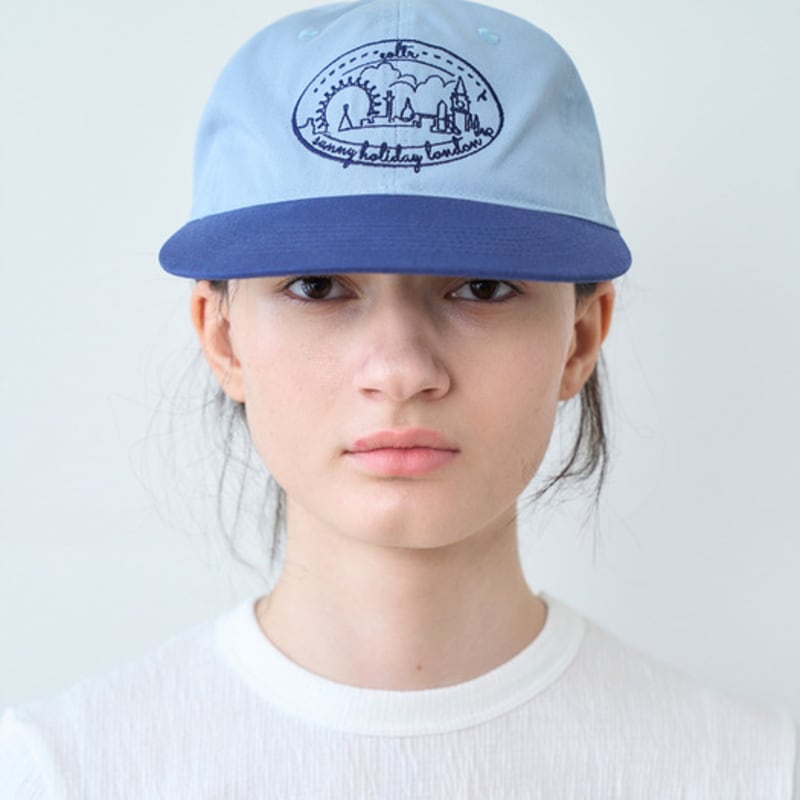 

EOLTR Хлопковая двухцветная кепка_Синяя Blue_FREE