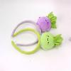 Eye Catching Veggie Styles Headbands For Costume Event Family Gatherings Breathable Cloth Hairpiece