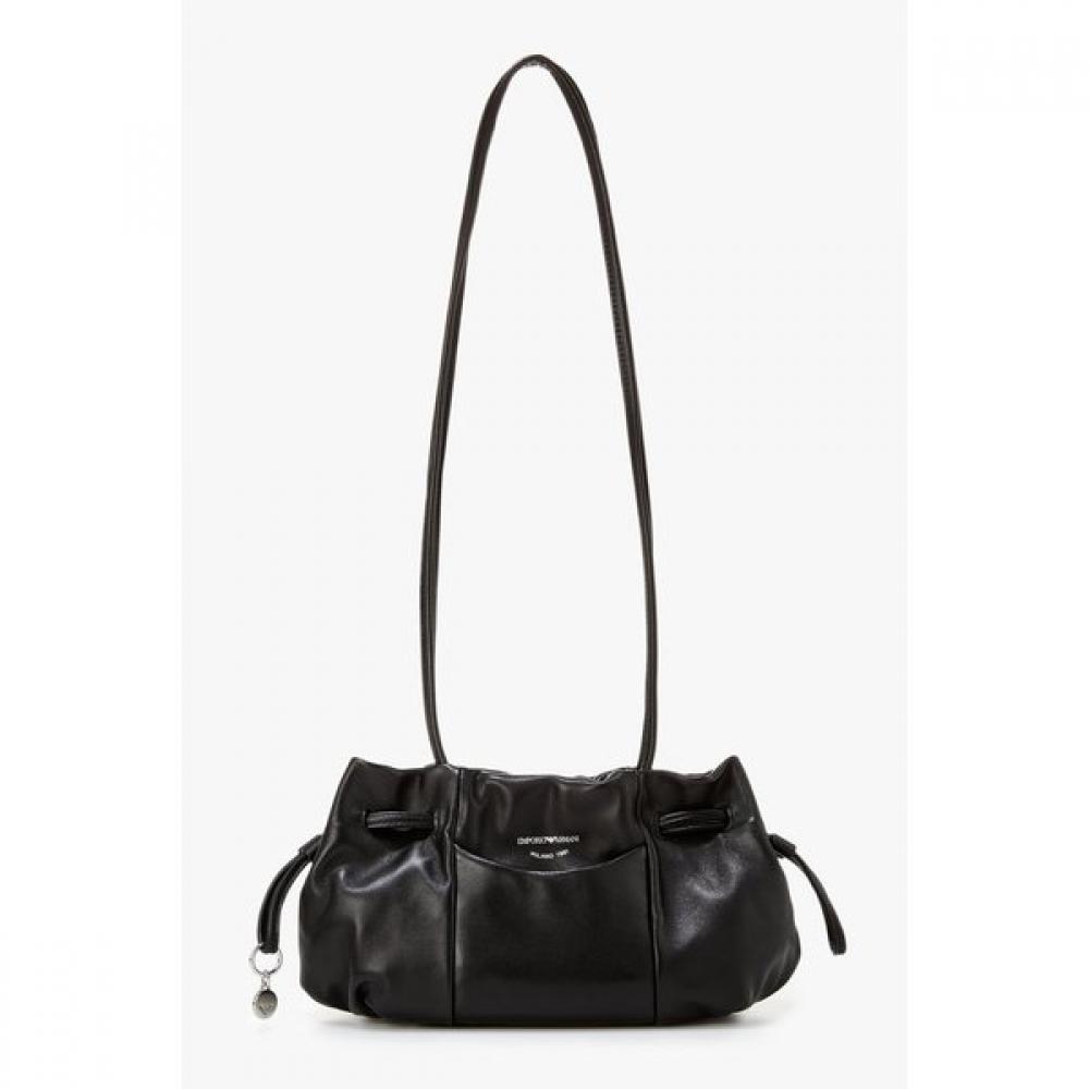 

Emporio Armani Women S Napa Leather Small String Bag A525132513 TU