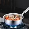 Nonstick Frying Pan Cooker Metal Skillet Egg Versatile Easy to Cleans Fry Saute Pot for