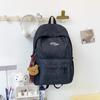 Schoolbag Tie-dye Niche Japanese Ins School Bag Simple Junior High School Large Capacity Backpack High School Backpack Student Lazy Wind