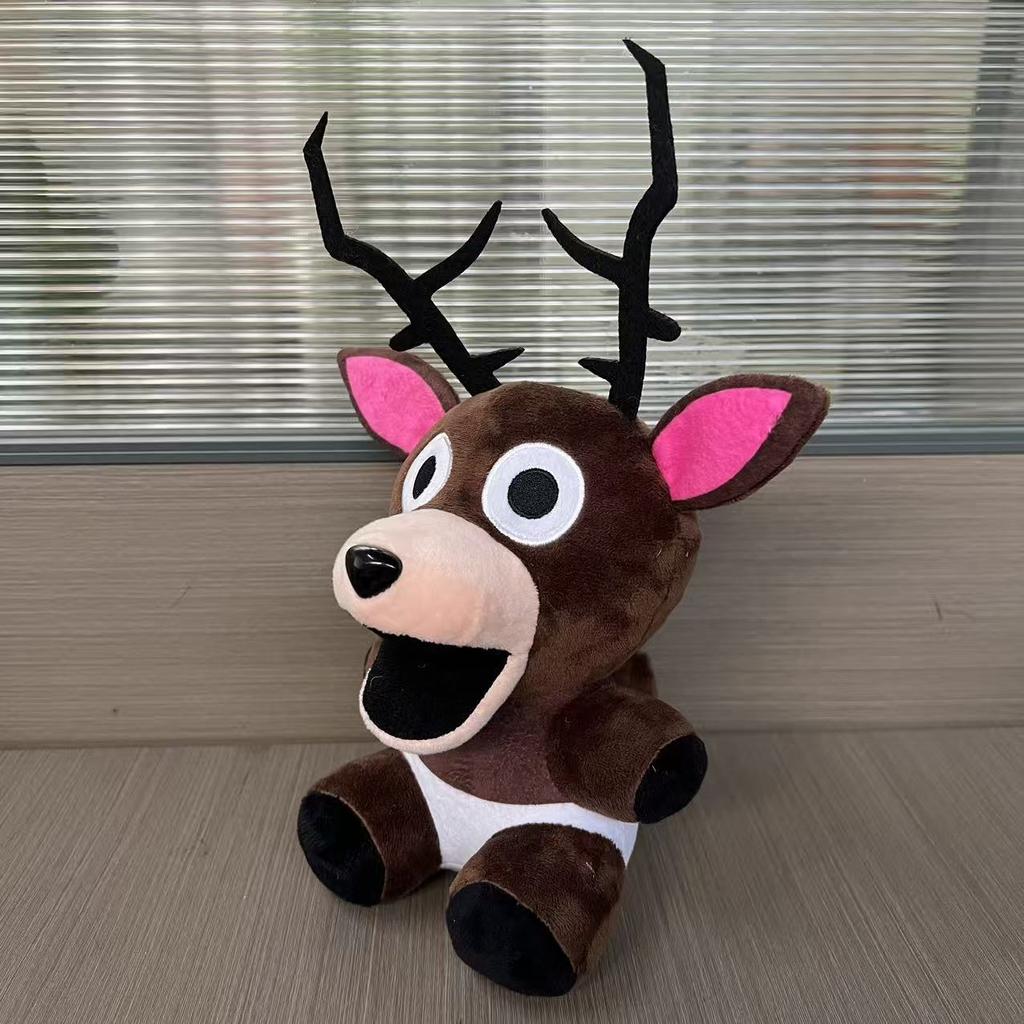 18cm Animals Deer Plush Toys 99 Nights In The Forest Deer Plush Soft Stuffed Plush Doll for Children Birthday Gifts