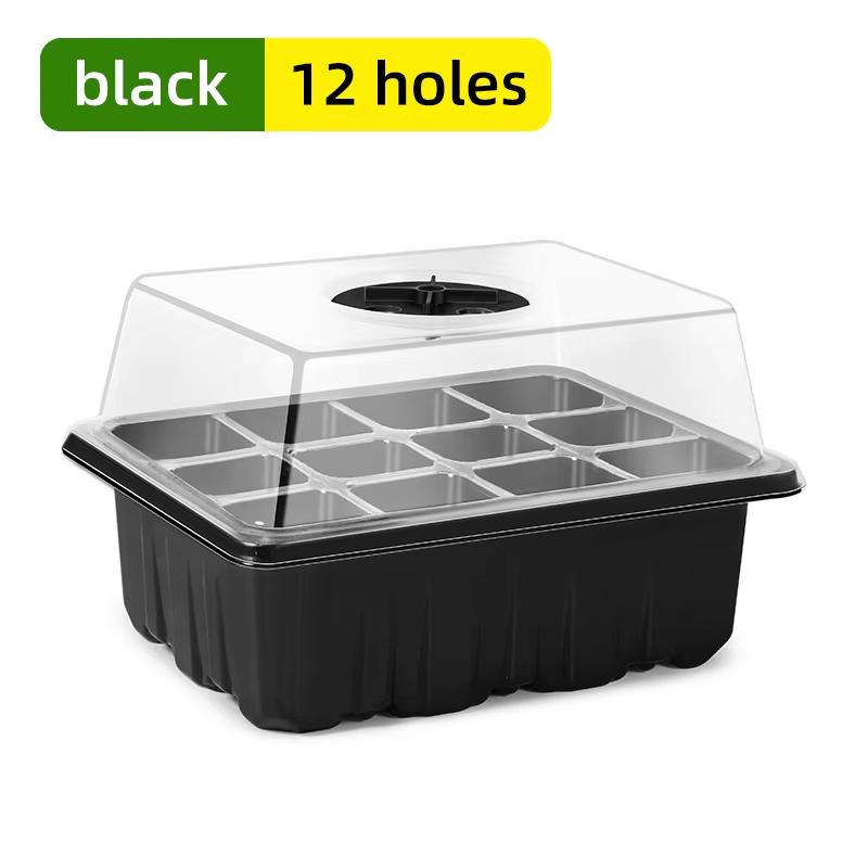 

Breathable Seedling & Transplanting Box Set Multi-Functional Gardening Planting Pots - Three-Piece Set for Home Garden