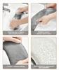 1Pair Washable & Reusable Thickened Toilet Seat Cushion Cover - Winter Soft Warm Bathroom Accessory
