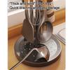 Kitchenware Storage Rack Wear-resistant Stainless Steel No More Clutter Countertop Spoon Hanging