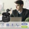 ELECOM Bluetooth 5 Wireless Earbuds, Lightweight and Compact, In-Ear Design, Call Handling, Automatic Pairing, ACC Compatible, Type-C Charging, Black