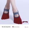 Women's Non-Slip Five-Finger Yoga & Pilates Socks – Summer Short Thin Fitness & Dance Socks
