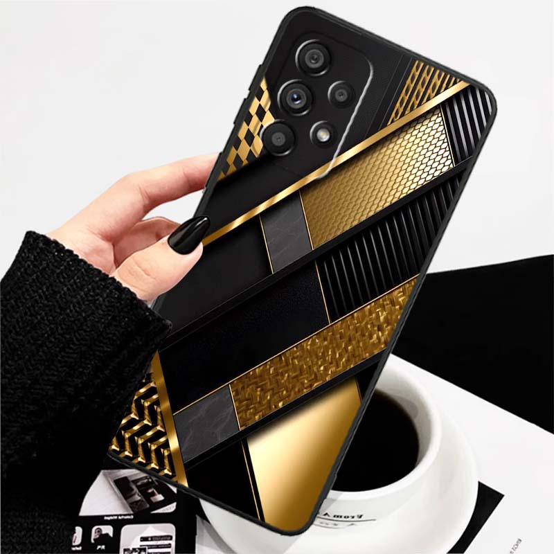 

Механический стиль Чехол для телефона Для Samsung A73 A72 A71 A55 A54 A53 A52 A51 A13 A22 A16 A15 A12 A14 A26 A07 5G Черный Galaxy A16 5G