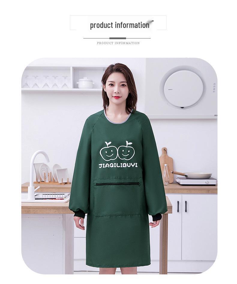 Waterproof Stain-Resistant Work Apron for Women - Durable, High-Quality Kitchen Coveralls