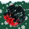 2025 Christmas Bestseller Reversible Double-Layer Lace Sleep Cap with Satin Hair Protection