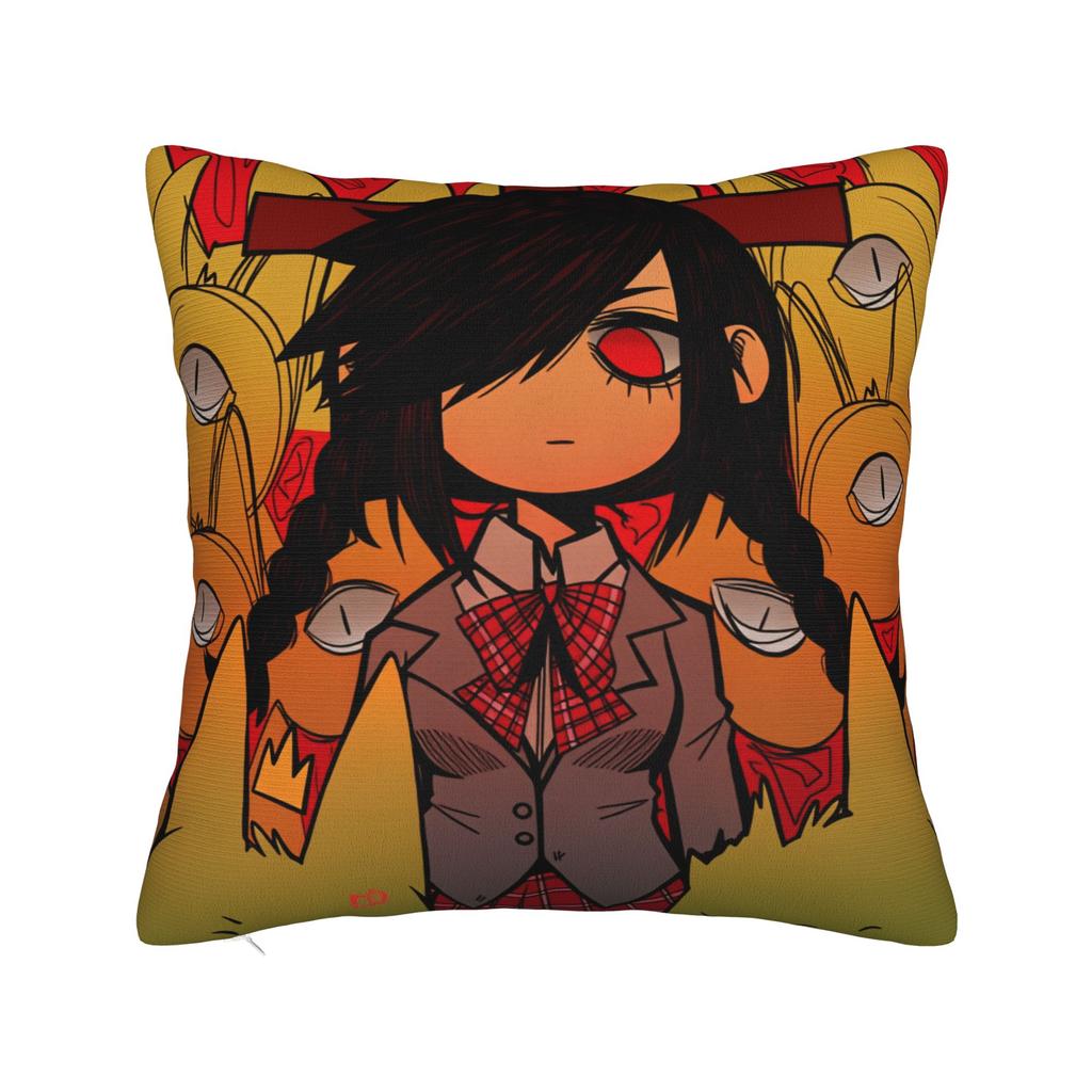 Horror Game M-Mogekos C-Castleds Pillow Case Soft Pillow Cover Vintage Pillowcases For Sofa Couch Bed Living Room