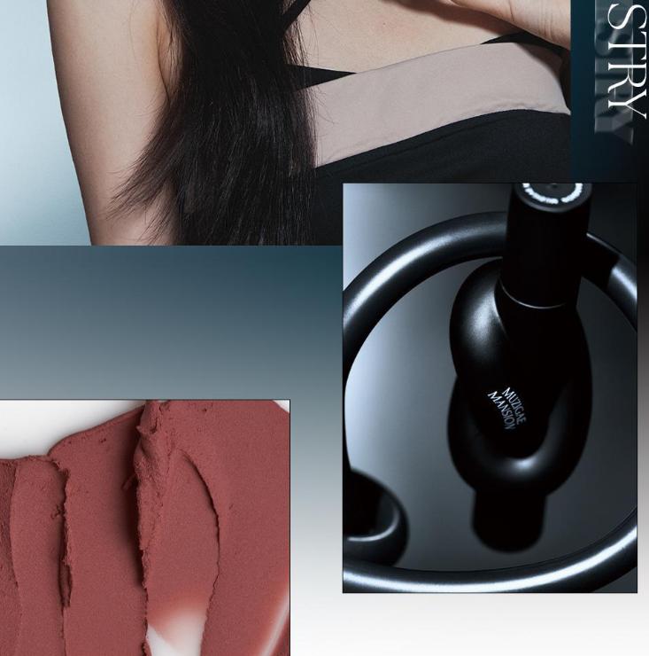 MUZIGAE MANSION Tie-Up Cover Tint 6 Colors – Long-lasting Velvet Lip Tint with Soft Blurring Finish