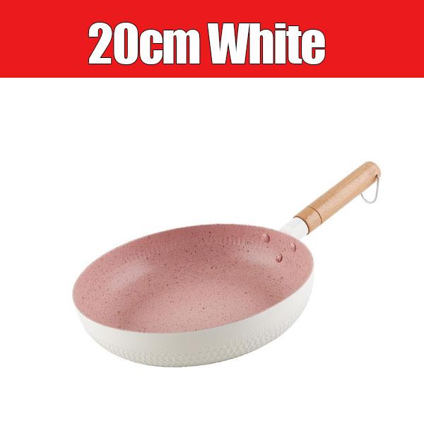 

20/26cm Nonstick Frying Pan Skillet Omelet Pan Healthy Non Toxic Granite Chef Pan Egg Frying Pan Compatible with All Stovetops