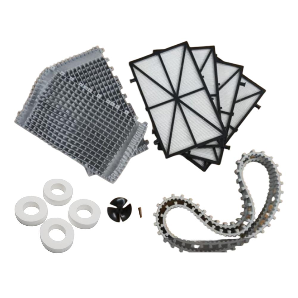 Drive Belts Pool Cleaner Kit Pool Maintenance Ultra-fine Filters Effective Scrubbing Brushes Tear-resistant Material