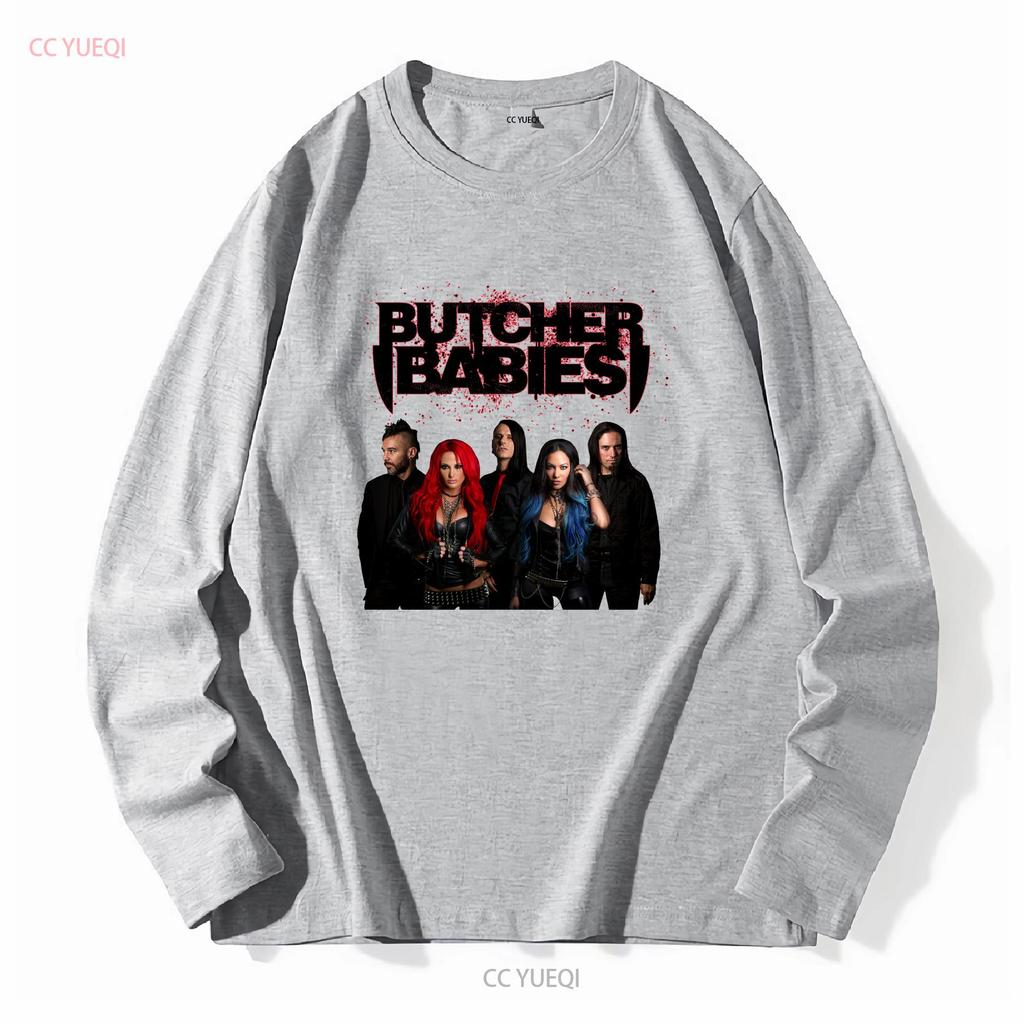 Reprinted Butcher Babies Cotton Black Unisex T Shirt S To 2345xl Fans Be615 Vintage Washed Fashion Slightly Comfortable Versatile