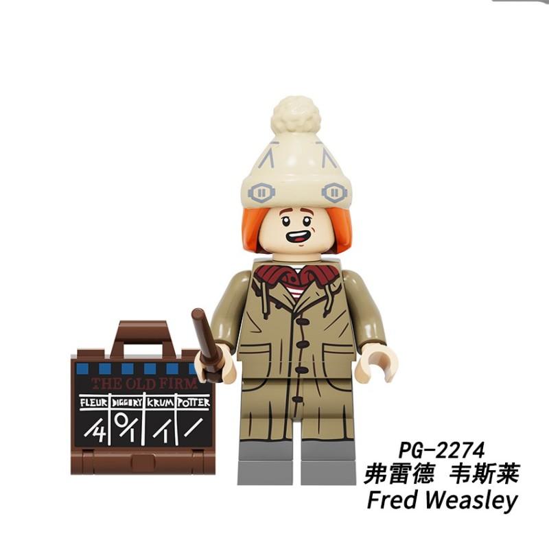 Harry Potter Ron Weasley Hermiona Brumbál Kompatibilní Minifigurky PG8285 8286 Stavební kostky