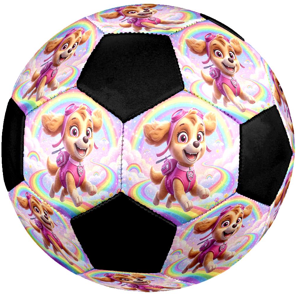 PAW Patrol Theme Size 5 Soccer Ball, Suitable for Both Indoor and Outdoor Matches, a Gift Suitable for Everyone.