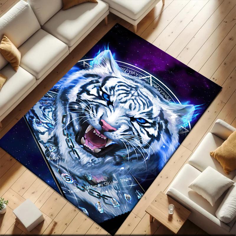 2026 New Style cartoon tiger Carpet Rug for Living Room Bedroom Home Sofa Decoration,Kids play Non-slip Floor Mat