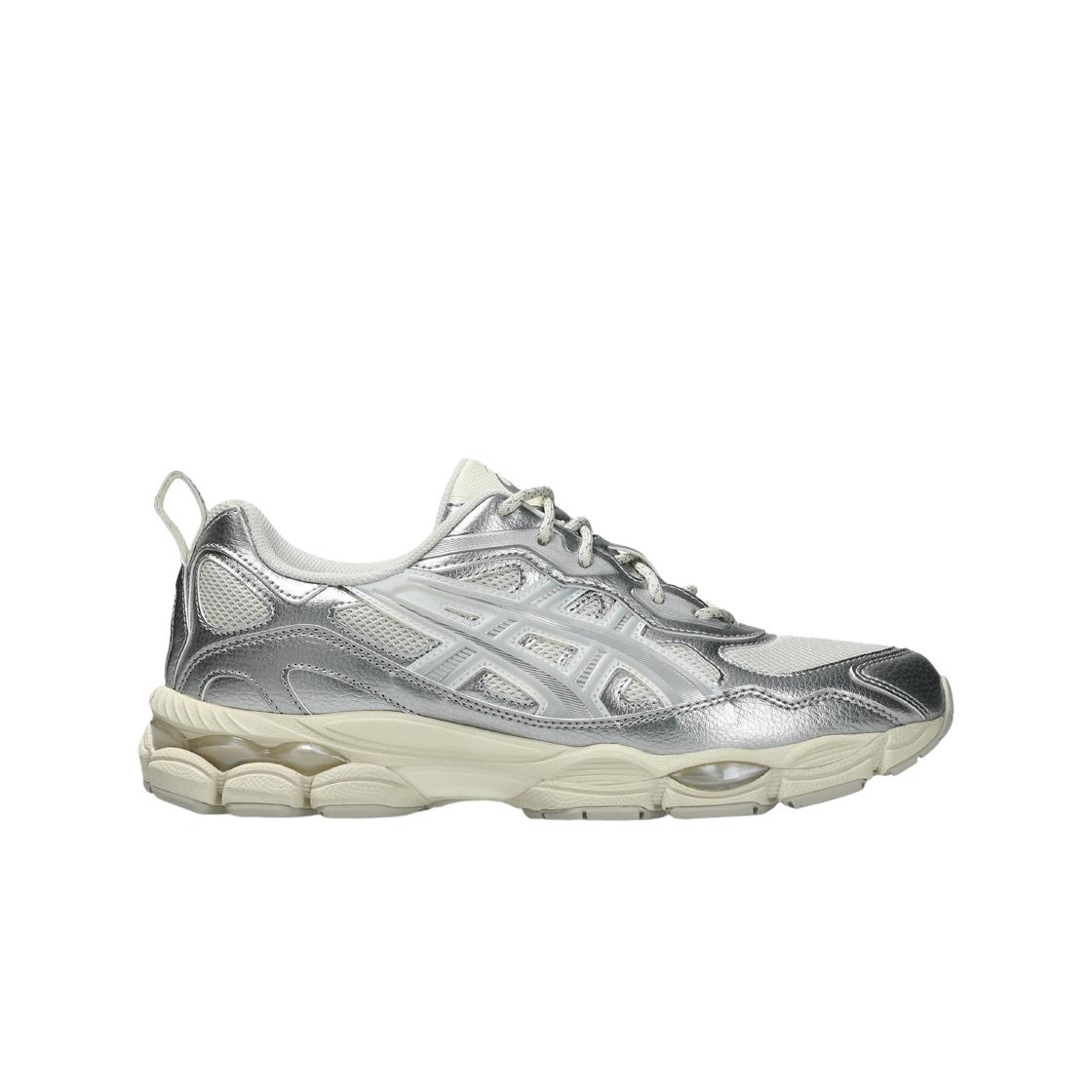 

ASICS Gel NYC RGD Cream Pure Silver Unisex Sneakers 1203A999-100 42