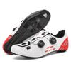 Mens Carbon Fiber Road Cycling Shoes With Stiff Sole Locking System Performance Riding