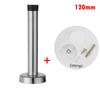 Noiseless Self Adhesive Stainless Steel Thickened Door Stopper Buffer Rubber Catch Door Stop Holder