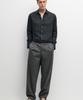Masimodutti Cool Wool Blend Pintuck Pants