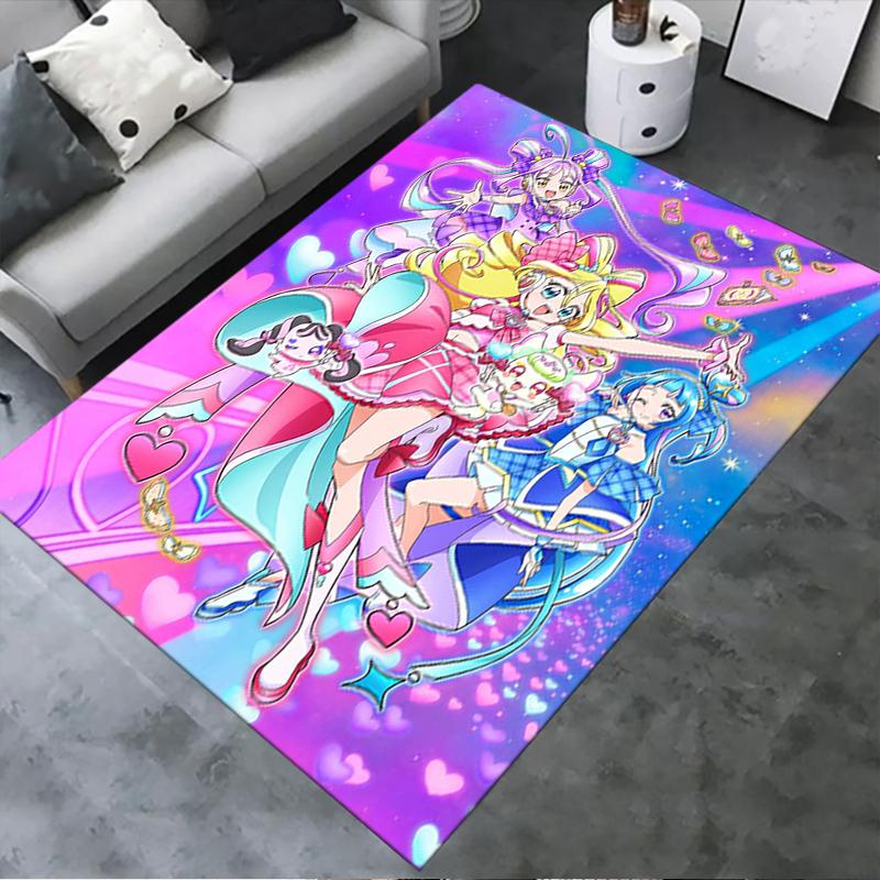 2025 New Pretty Cure Carpet Rug for Living Room Bedroom Home Sofa Decoration,Kids play Non-slip Floor Mat121