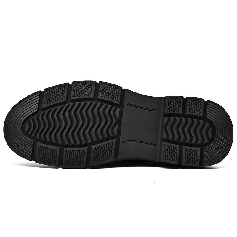 Módní pánské kožené boty pro volný čas Formální obchodní kožené boty svatební boty