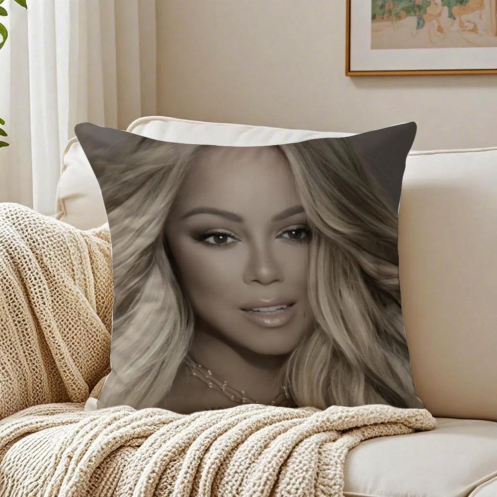 Singer MMariah Carey Cushion Cover Pillowcase Antidustmite living Room Sofa Decor Cushion Room
