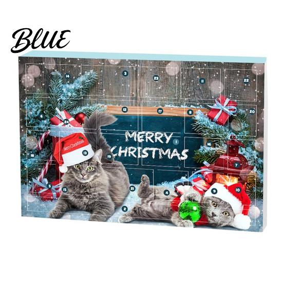 Interactive Pet Toys Toy Advent Calendar 24-Day Christmas Countdown Cat or Dog Set for Pets Safe