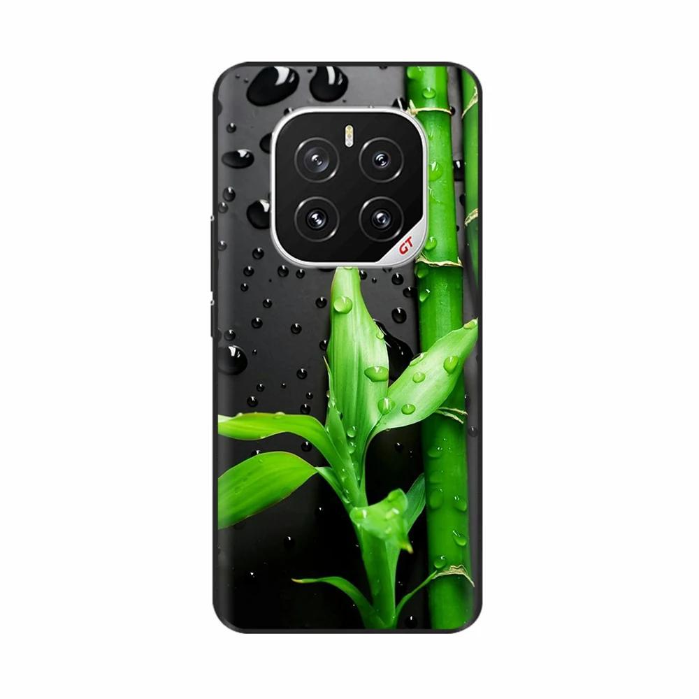 Painted Cover For Honor GT Pro Phone Case for HONOR GTPro Soft Black Silicone Back Cover Shockproof Protective Shell Para Hoesje