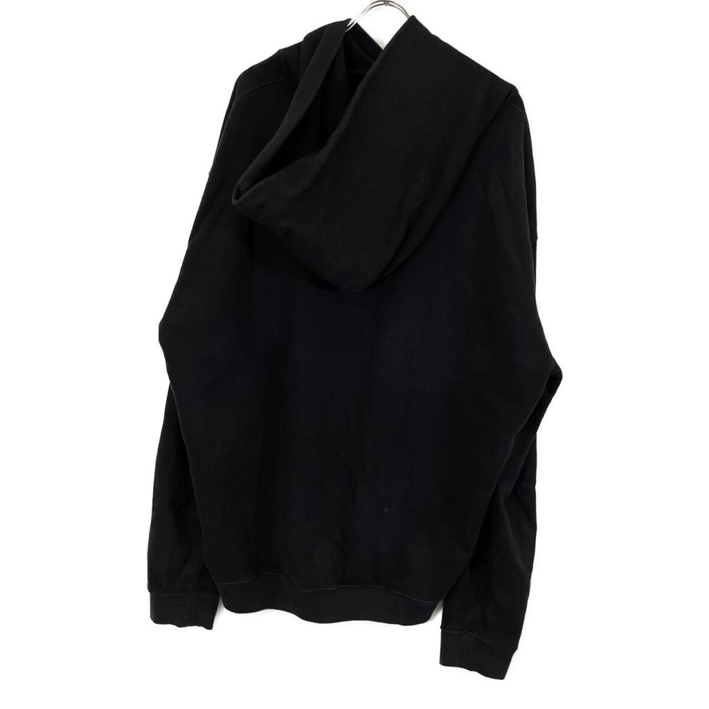 Maison Margiela Black Logo Embroidered Pullover Parka S30GU0143 tops 10 blackUsed