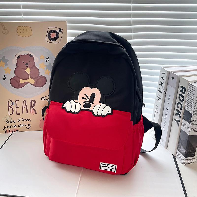 Trendy Soft Girl Cartoon Backpack: Large Capacity Schoolbag for Students