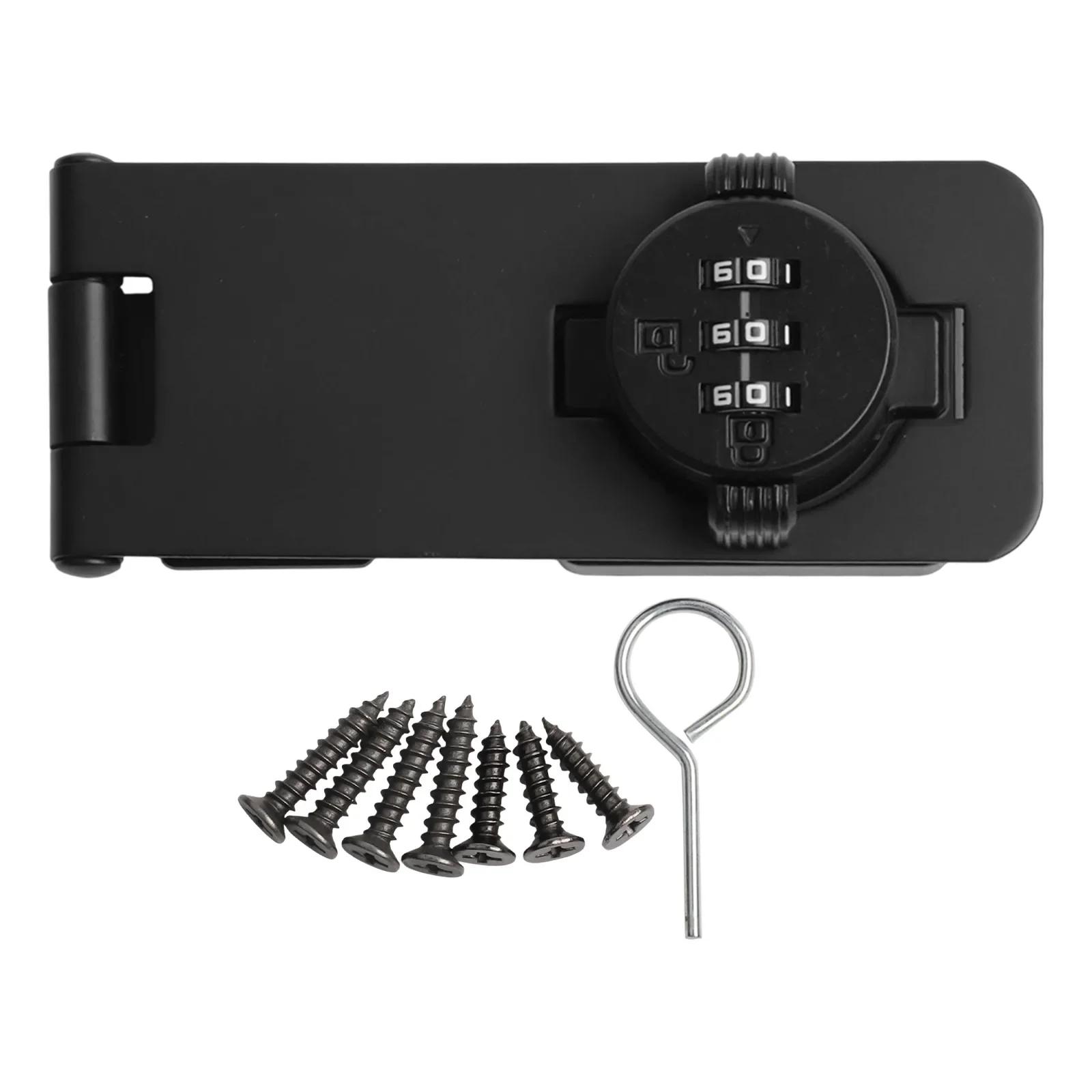 3 Digit Code Cabinets Security White Versatile Cabinet Door Lock Multi-purpose Lock Flexible Security Solution чёрный