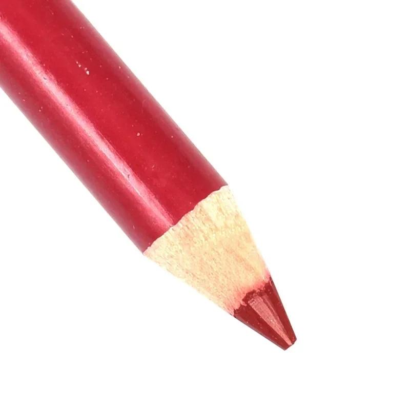 Matita labbra in legno 28color impermeabile Lady Charming Lip Liner Makeup Strumento cosmetico a lunga durata per donna Matita morbida
