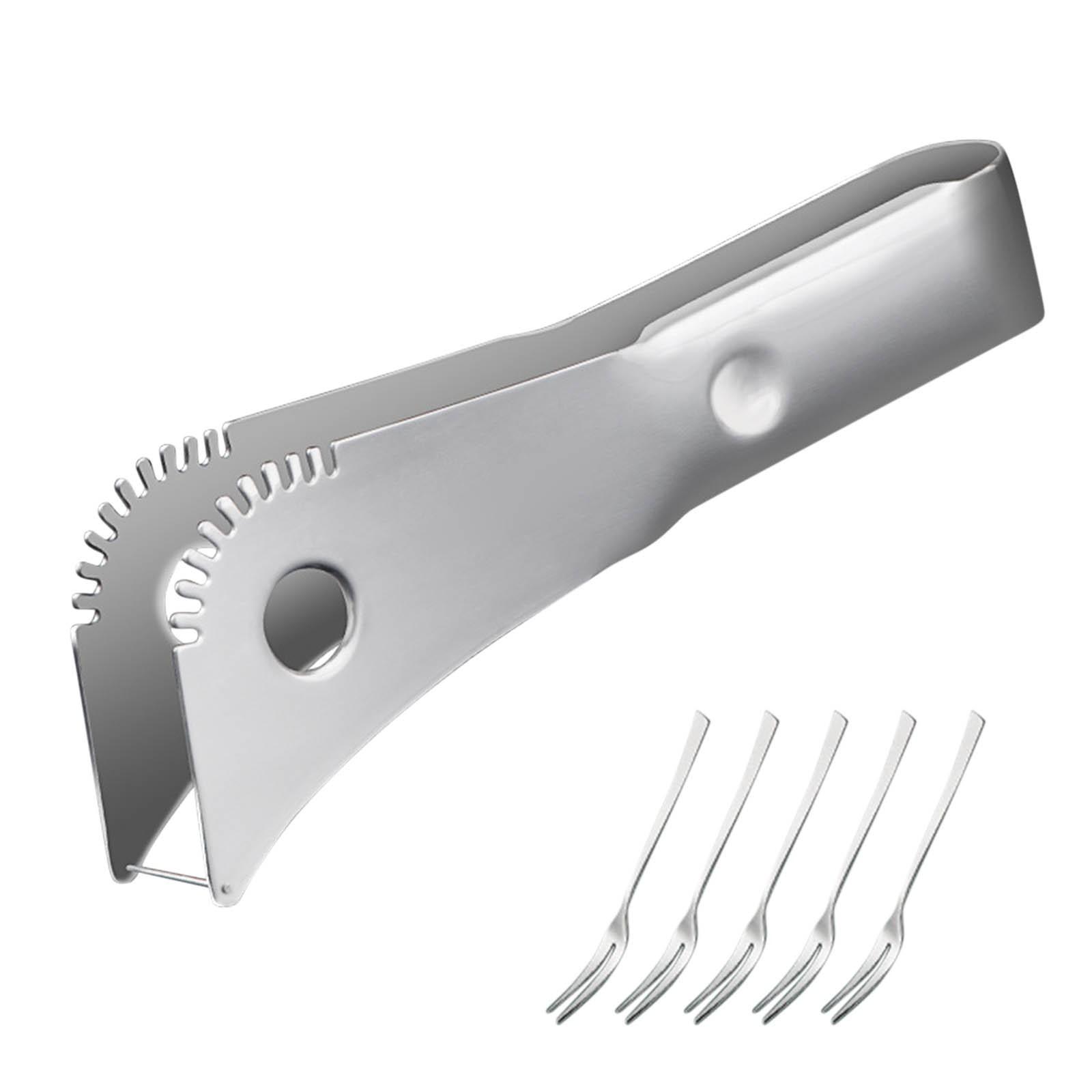 

Вилка для арбуза из нержавеющей стали для нарезки арбуза и дыни с помощью вилки One Size