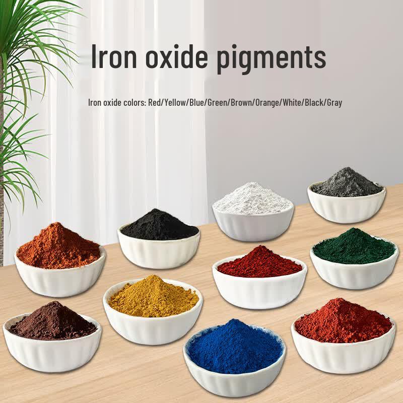 Yern Iron Oxide Pigment for Cement Coloration
