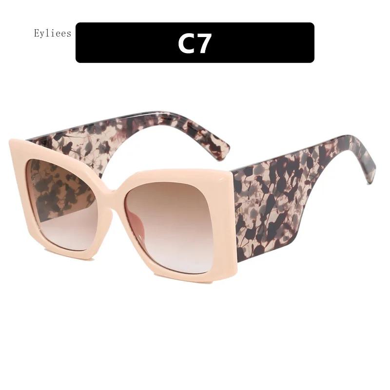 

Designer Fashion Oversized Sunglasses For Women Vintage Big Frame Gradient Sun Glasses Female Shades