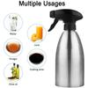 BBQ Kitchen Utensil Cookware Baking Oil Spray Bottle Cooking Tool Oil Dispenser Olive Oil Sprayer