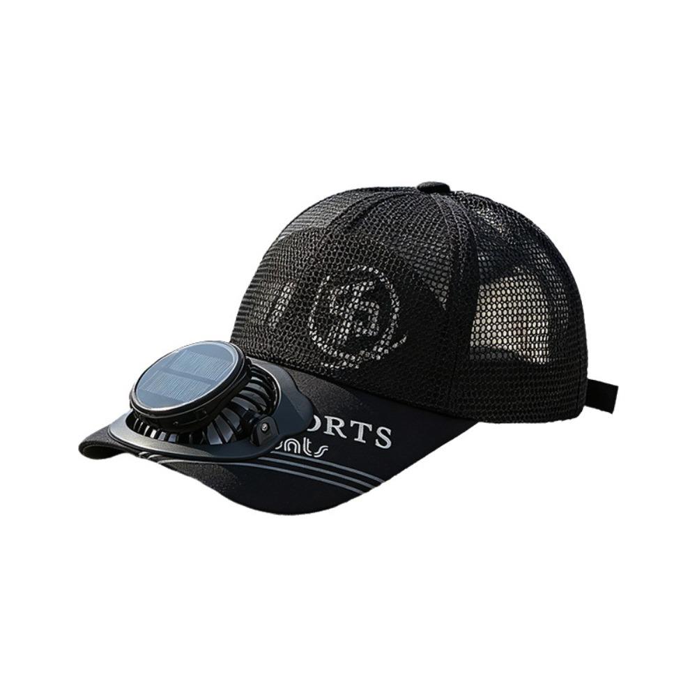 Solar Charging Rechargeable Sun Hat USB Charging Sun Hat Solar Fan Hat Mountain Climbing