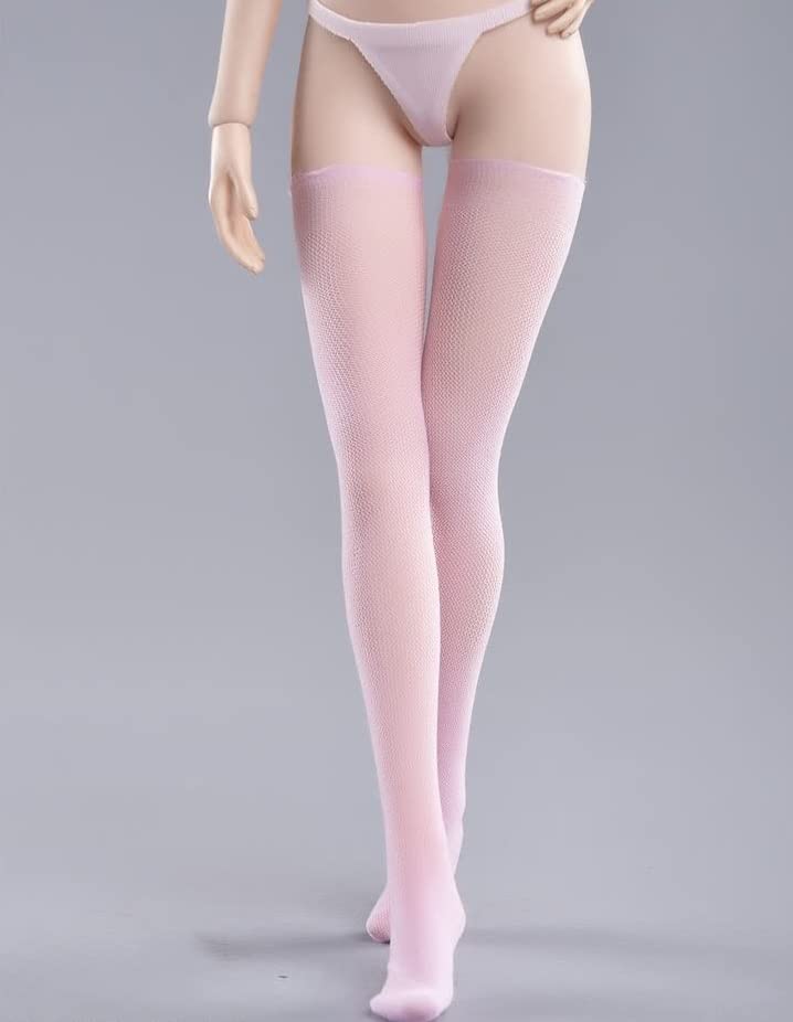 

[TOYBARJAPAN] Масштаб 1/6 Fire Girl Toys FG-YC-004D Розовые чулки Женский солдат Гардероб Бесшовные колготки для экшн-фигурок (Тело, Голова и Т-образная спинка